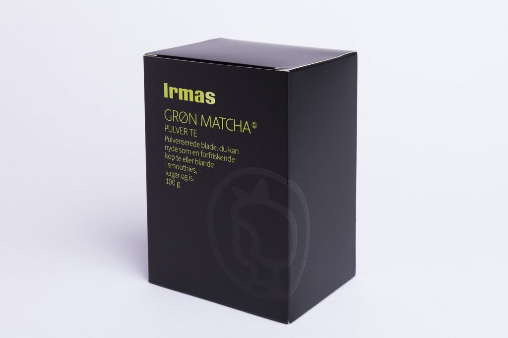 Vilpak prabangos prekių pakuotė Irmas Gron Matcha